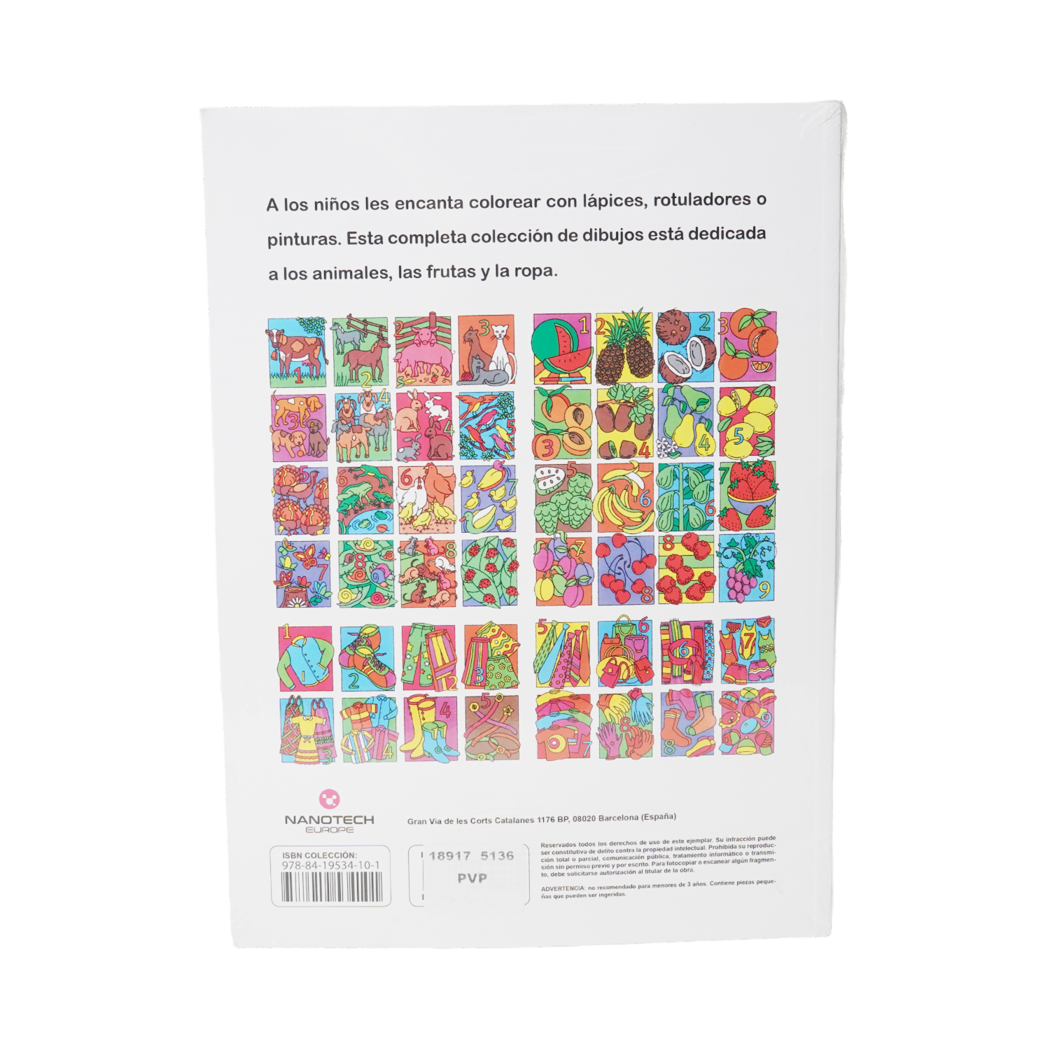 Libro Colorea Y Aprende A Contar SALDAÑA 26 Páginas