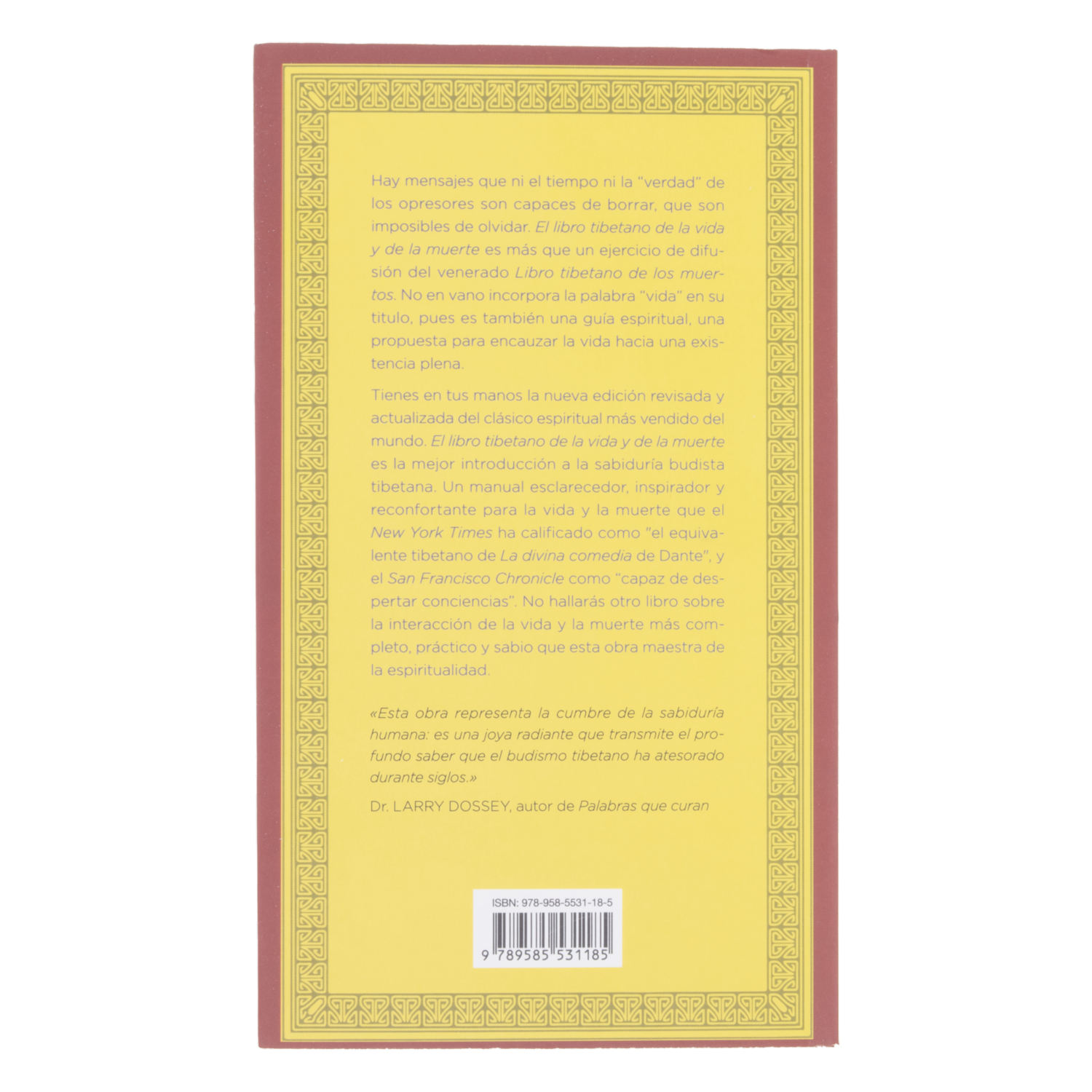 Libro Libro Tibetano De Vida Y De La Muerte Vintage URANO 542 Páginas