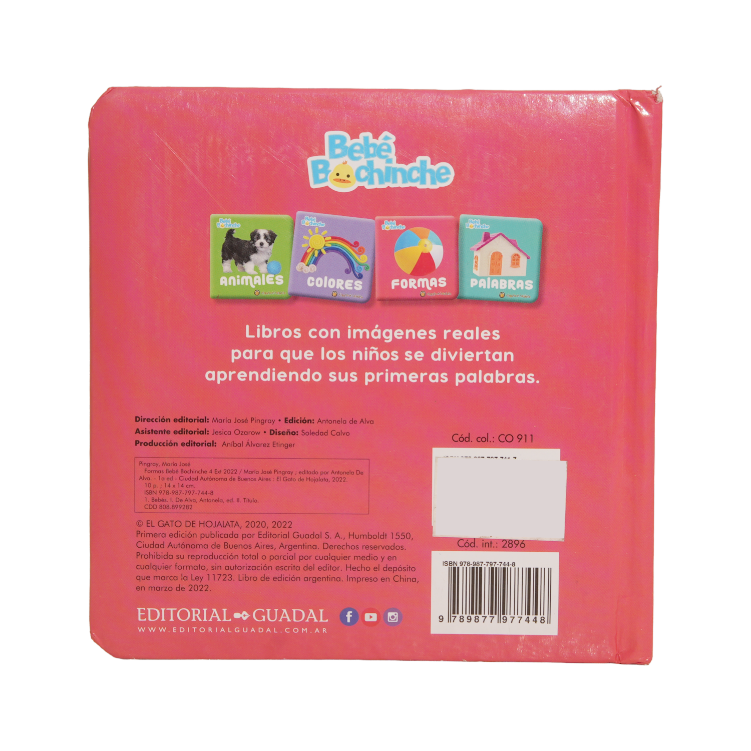 Libro Formas EL GATO DE HOJALATA 15 Páginas