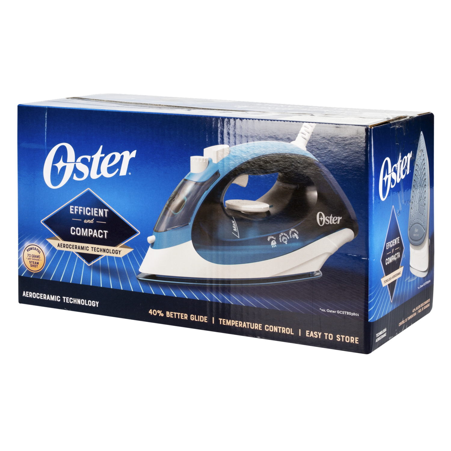 Plancha De Ropa A Vapor Modelo: GCSTBS5051 -013 OSTER 450 Watts