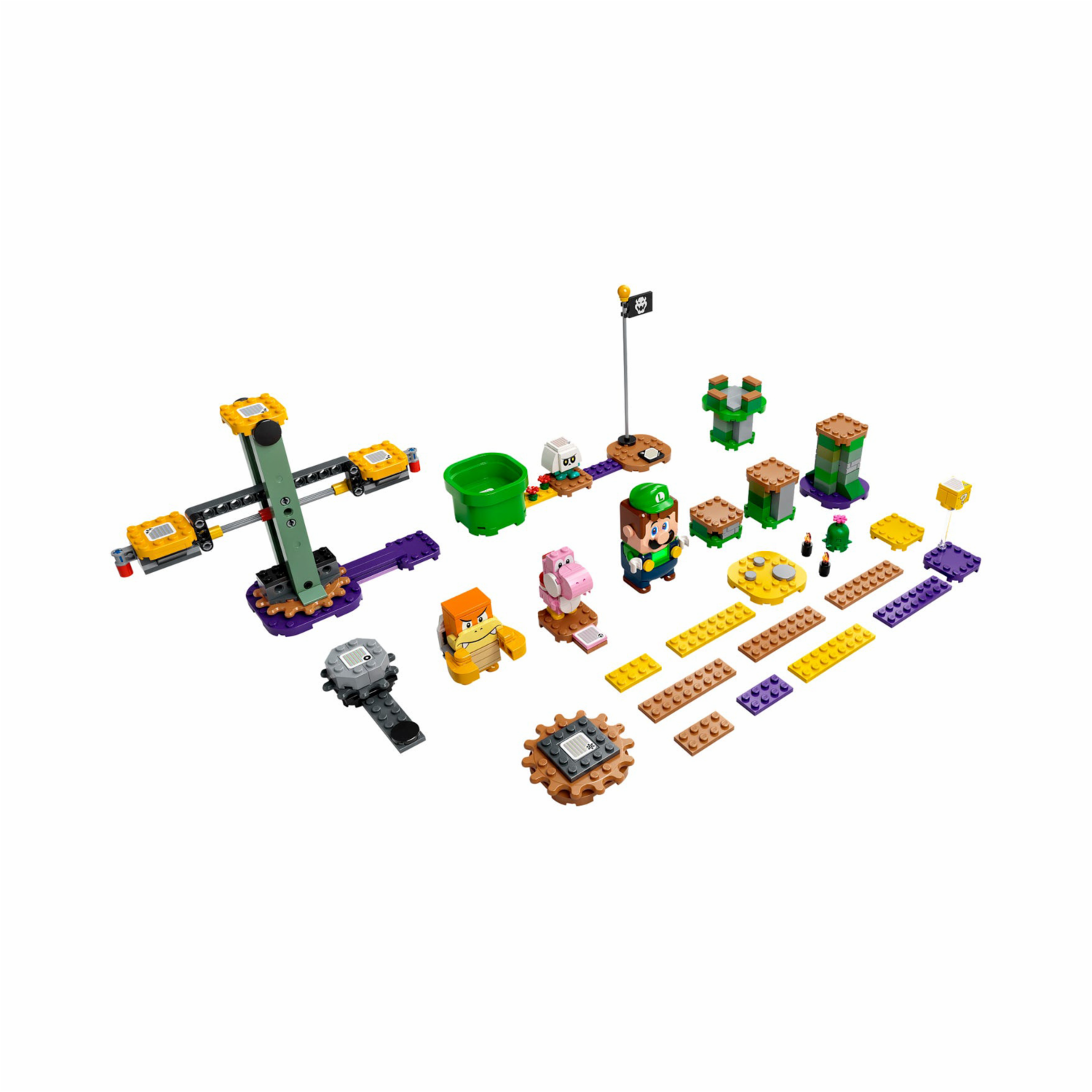 Bloques De Armar Aventuras Con Luigi LEGO SUPER MARIO 280 Piezas