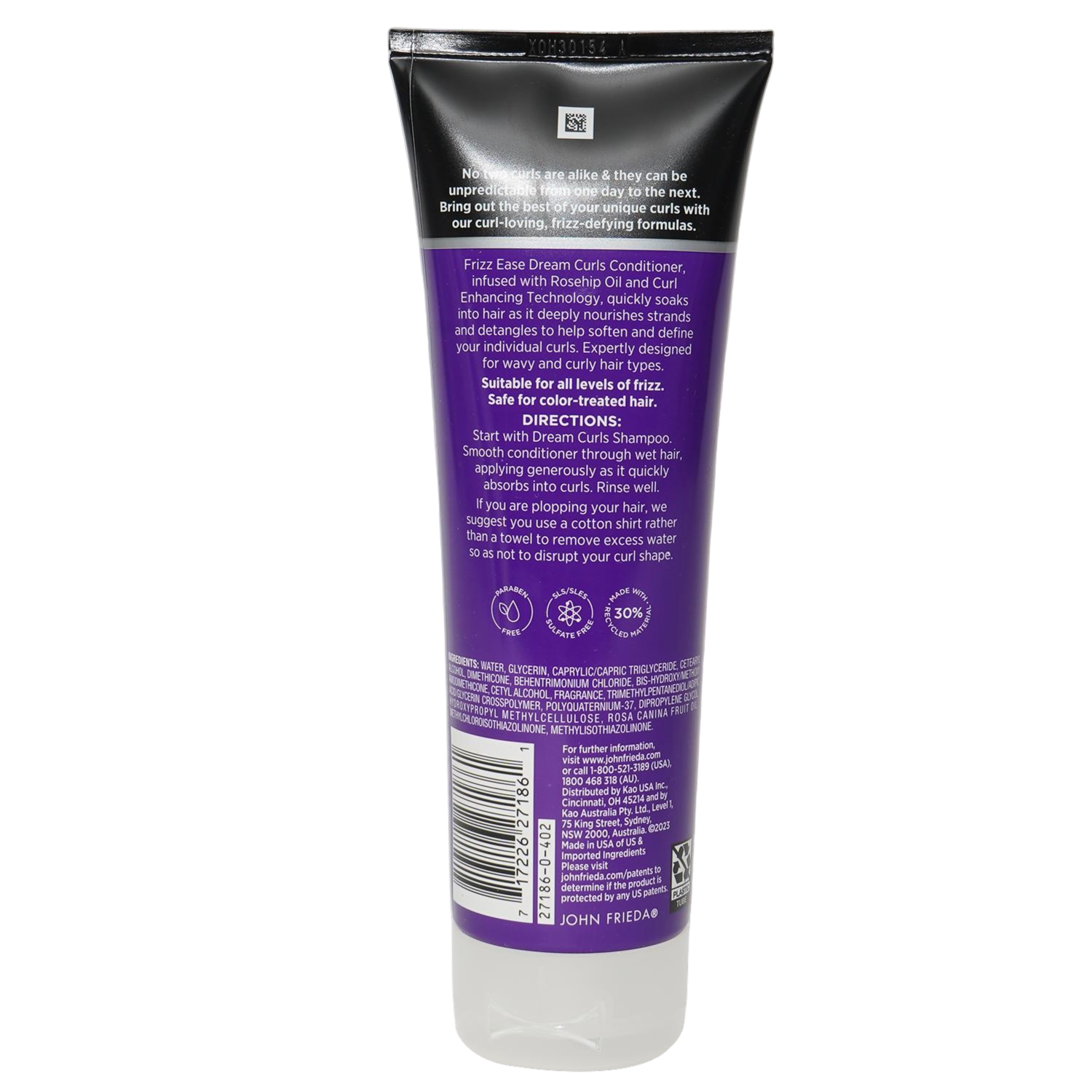 Acondicionador De Cabello Frizz Ease Dream Curls JOHN FRIEDA 250 Ml