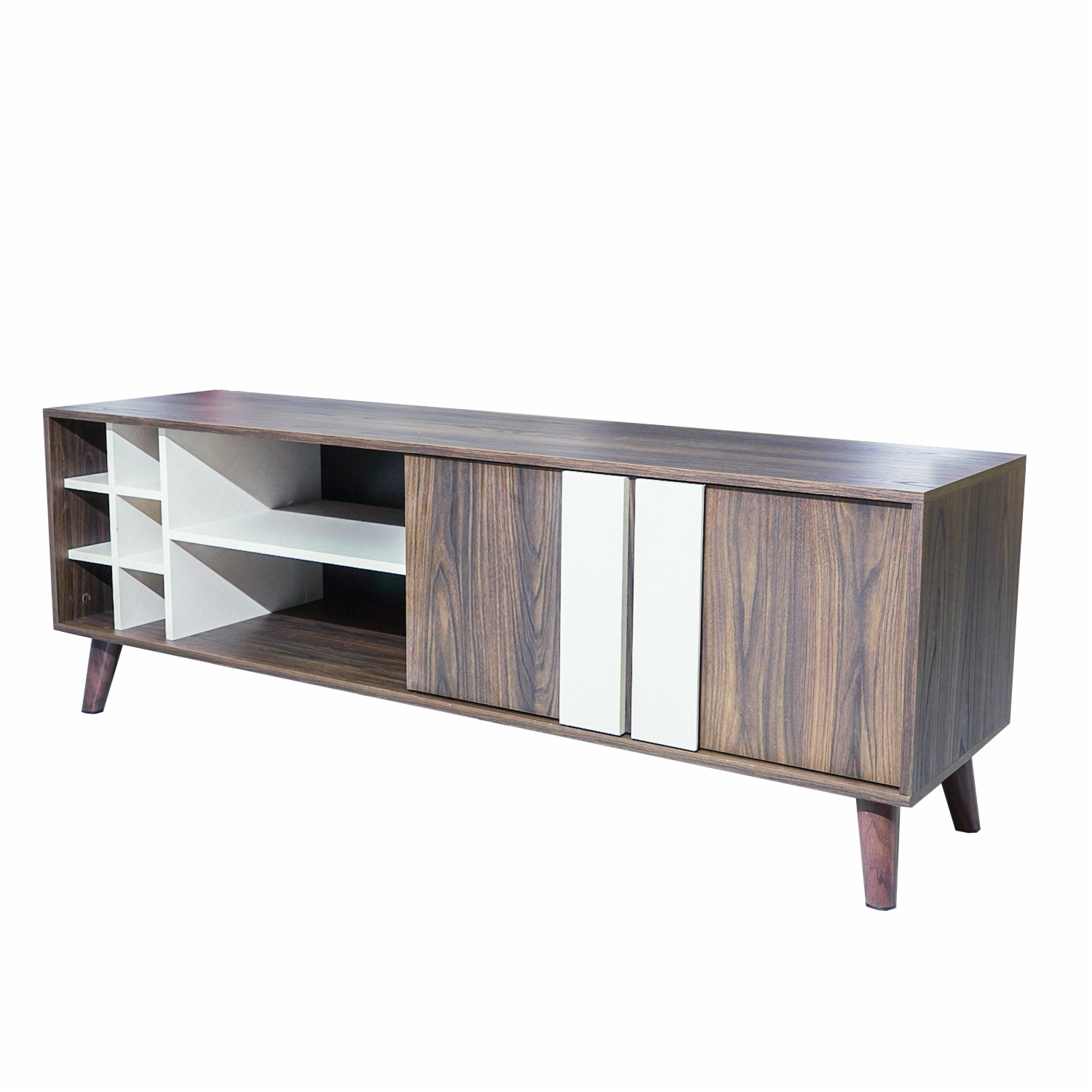 Rack De Tv 70″ Lane Nogal Toquilla RTA Mdf