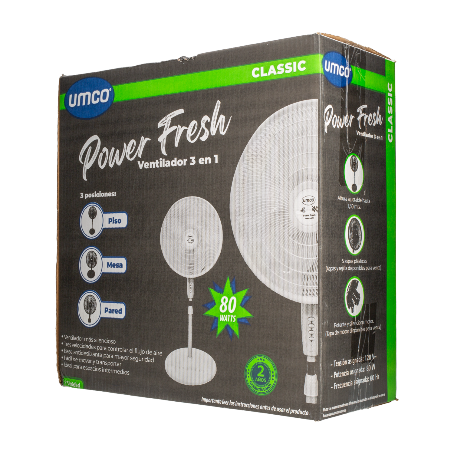 Ventilador Plástico UMCO 0655