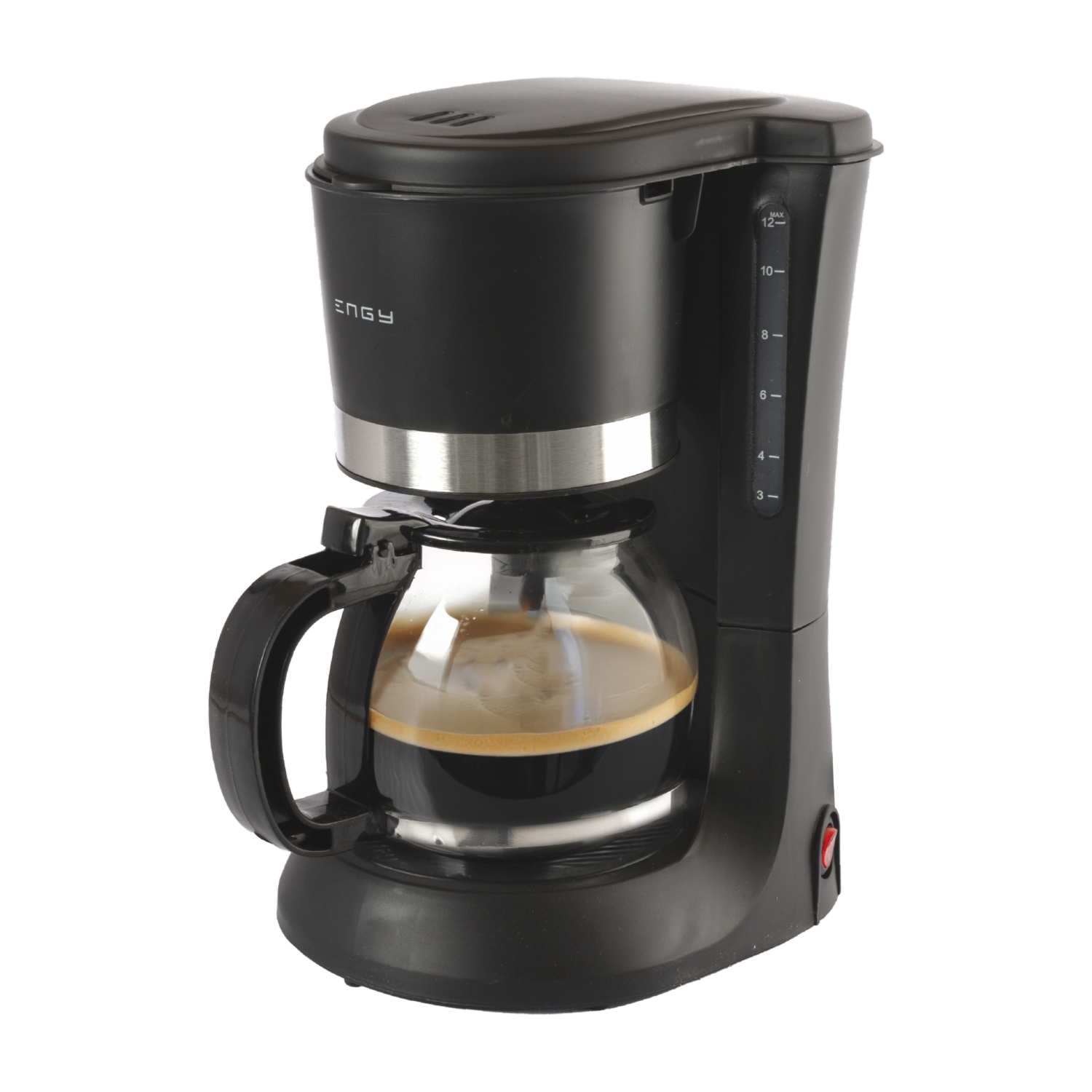 Cafetera Eléctrica Con Antigoteo CM-07 ENGY 12 Tazas