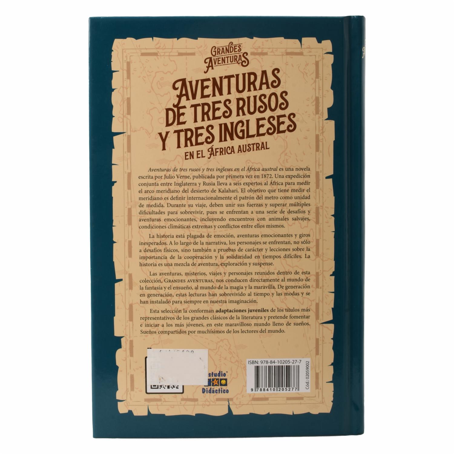 Libro Aventuras De Tres Rusos Y Tres Ingleses ESTUDIO DIDÁCTICO 175 Páginas