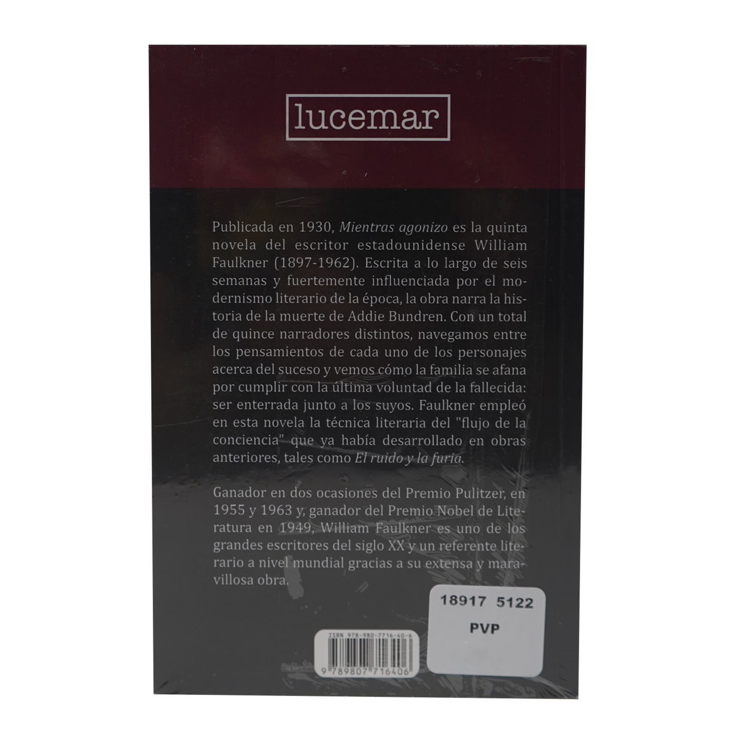 Libro Mientras Agonizo LUCEMAR 254 Páginas