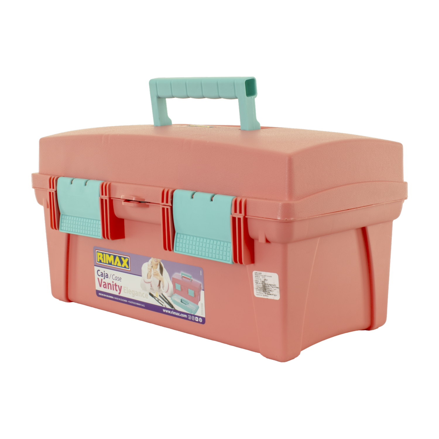 Caja Vanity Salmon RIMAX 16″