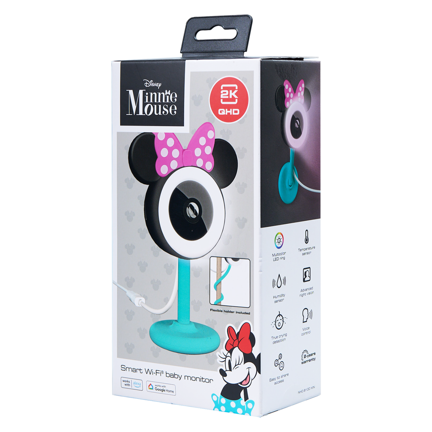 Monitor Para Bebé Smart Wifi Diseño Minnie NEXXT 2K