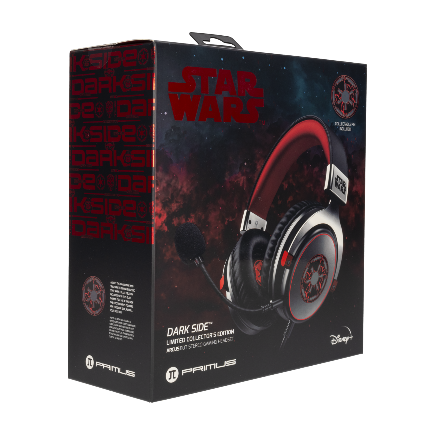 Audífonos Gaming Dark Side PHS-S110DS PRIMUS Con Cable