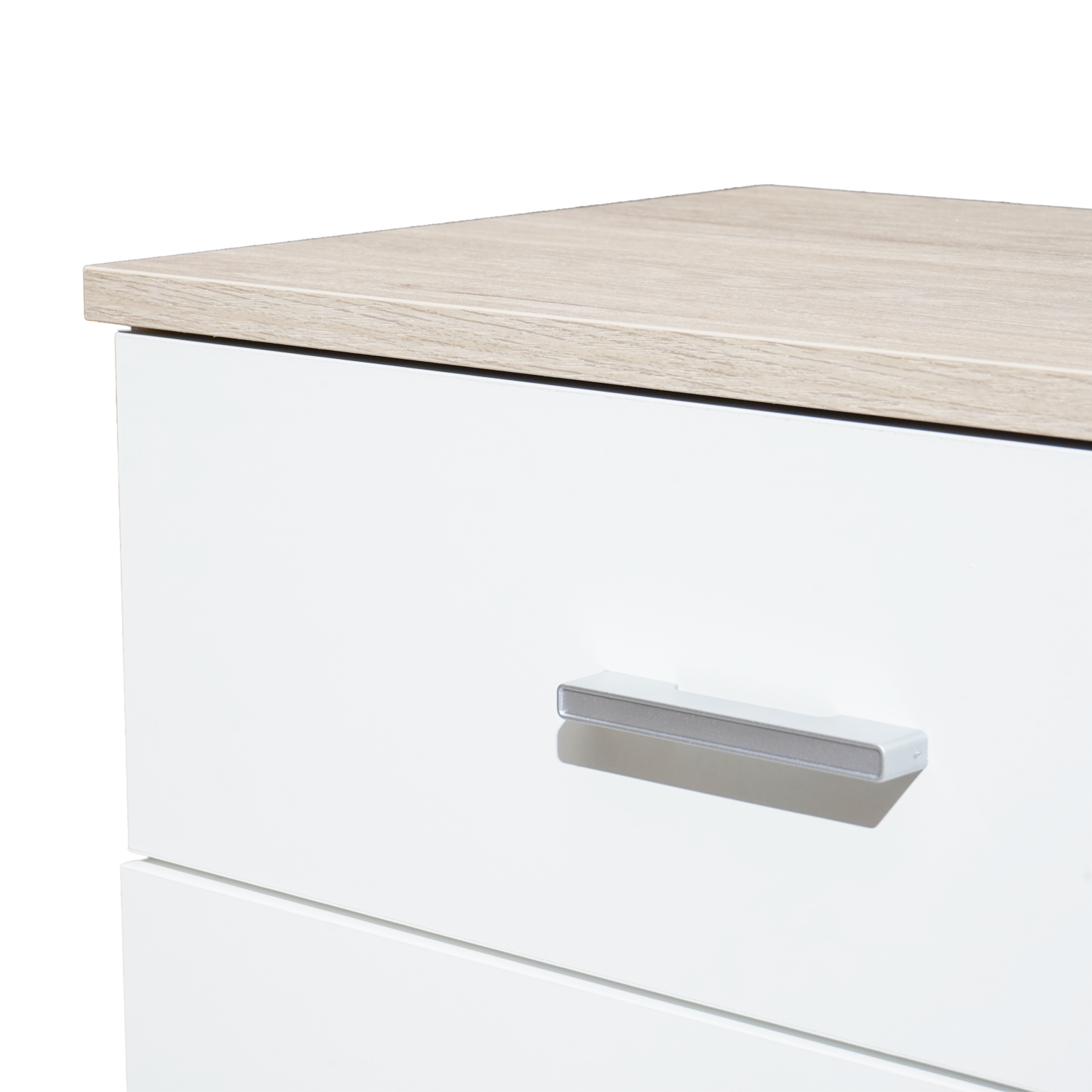 Velador 2 Cajones Couple Blanco FABRIKIT MDF