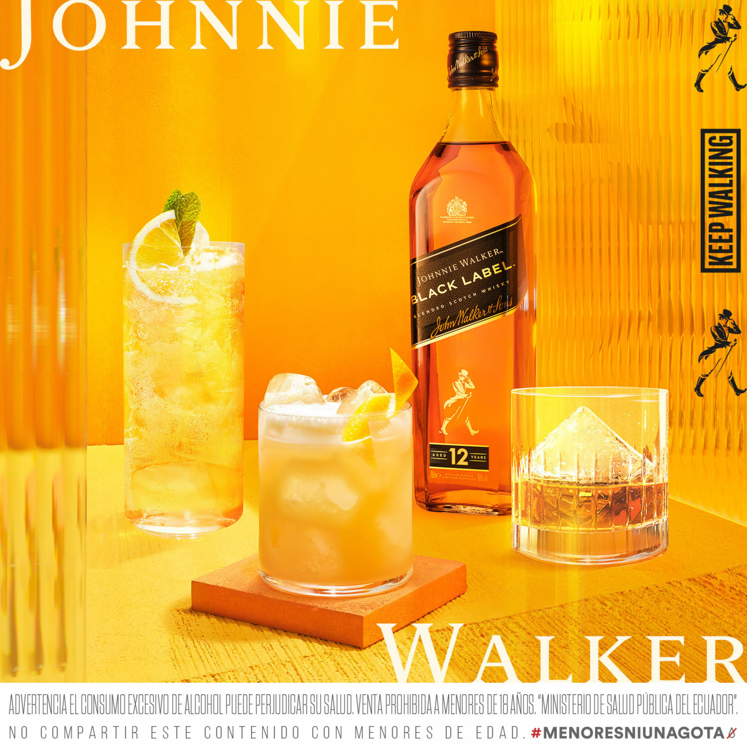 Whisky Negro JOHNNIE WALKER 750 Ml