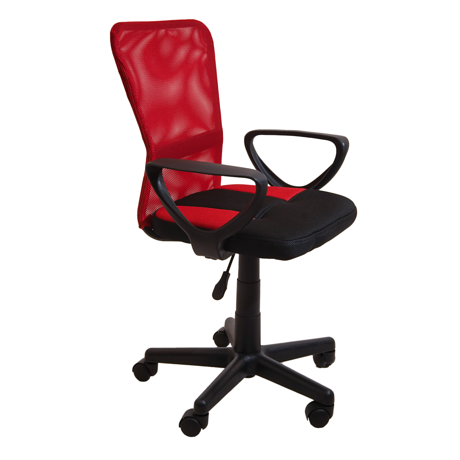 Silla De Oficina Malla Combinada Rojo Con Negro SOPAI FURNITURE