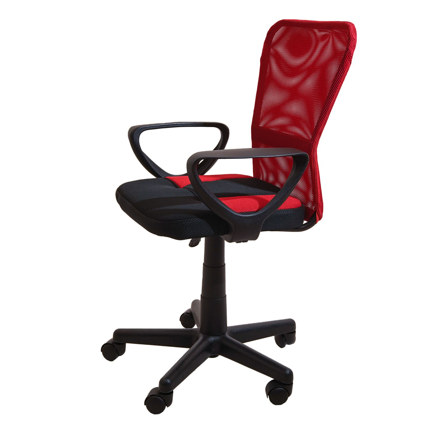 Silla De Oficina Malla Combinada Rojo Con Negro SOPAI FURNITURE