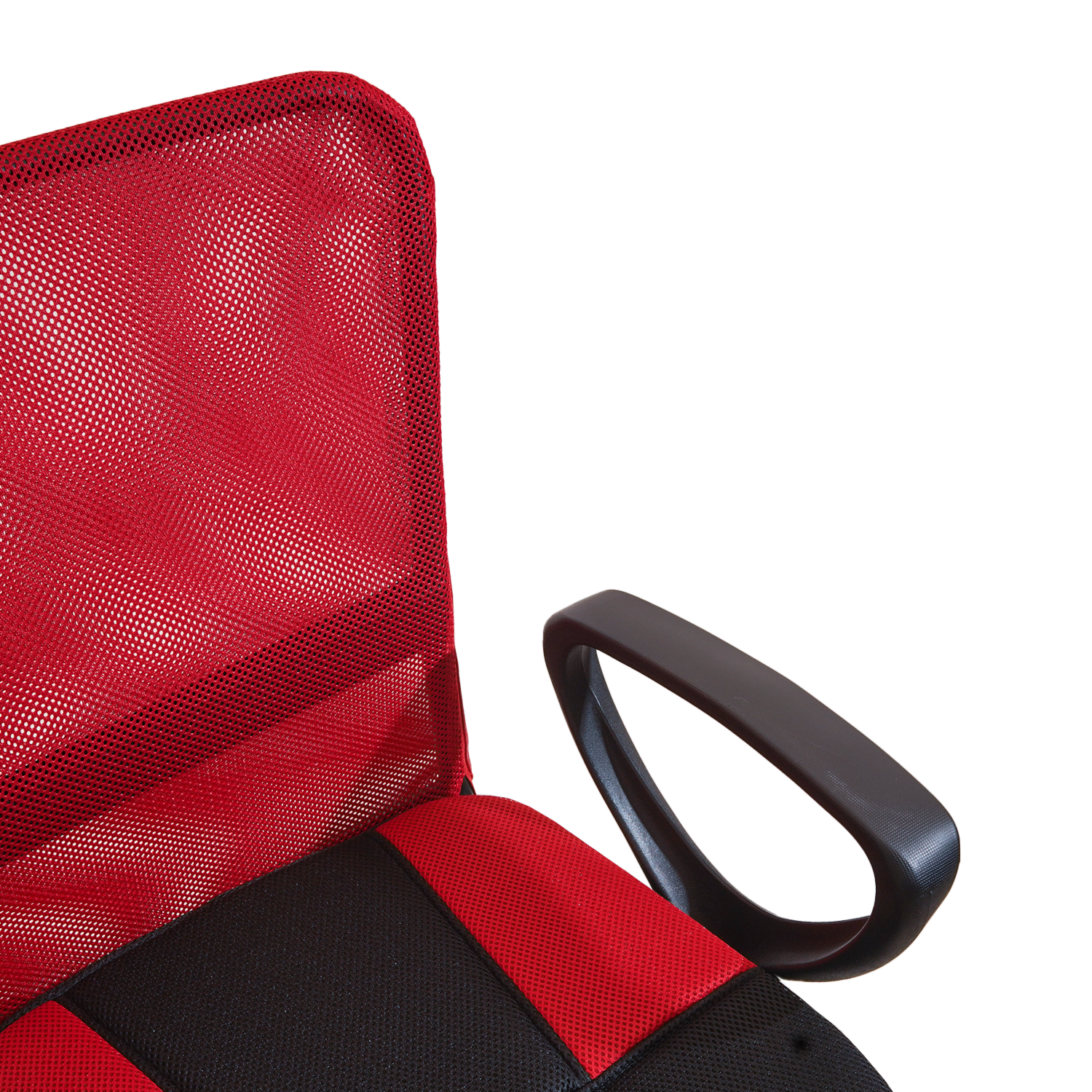 Silla De Oficina Malla Combinada Rojo Con Negro SOPAI FURNITURE