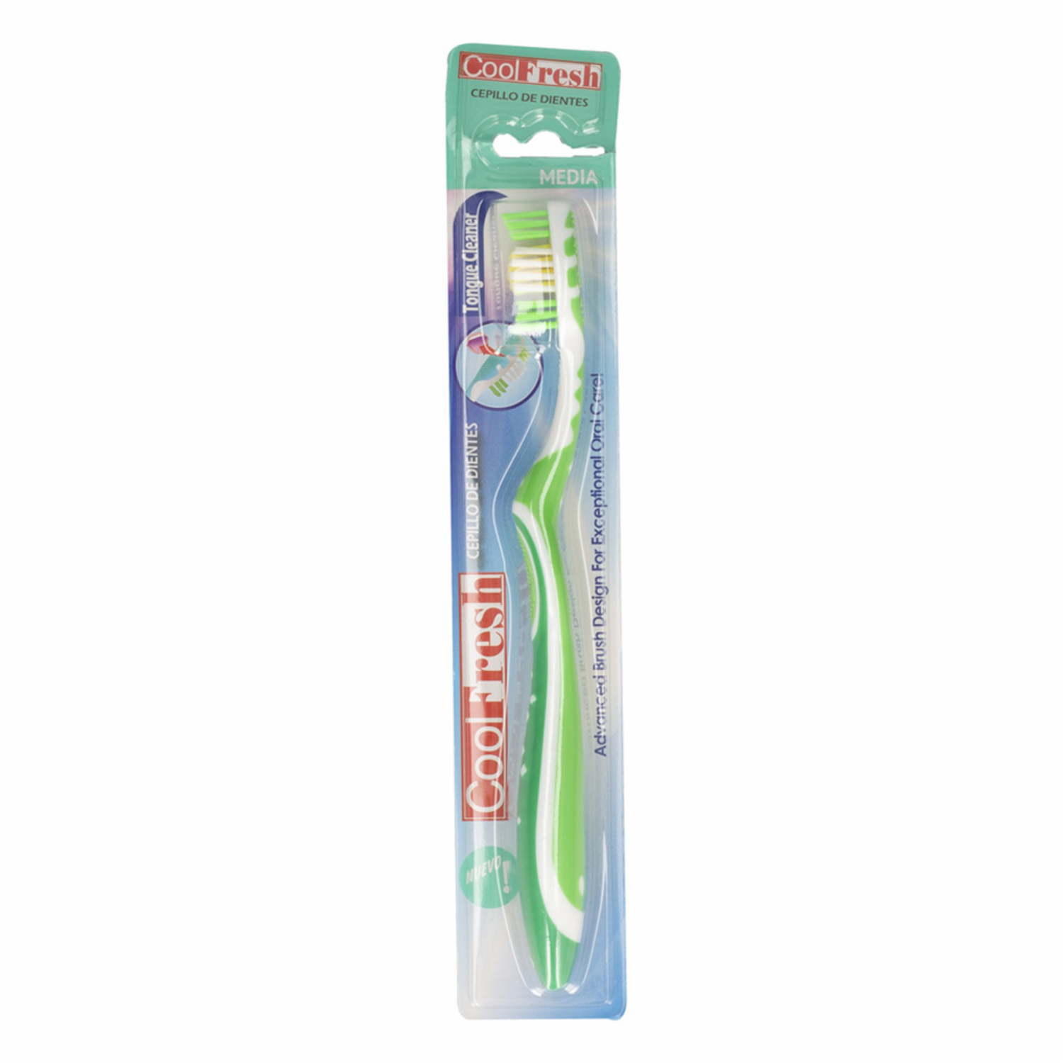 Cepillo Dental Cool Fresh Mango Antideslizante Cerdas Medianas COOLFRESH 1 U