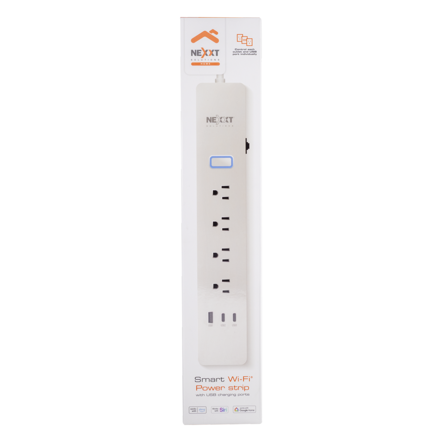 Regleta Enchufe Inteligente 4 Salidas NEXXT Wifi