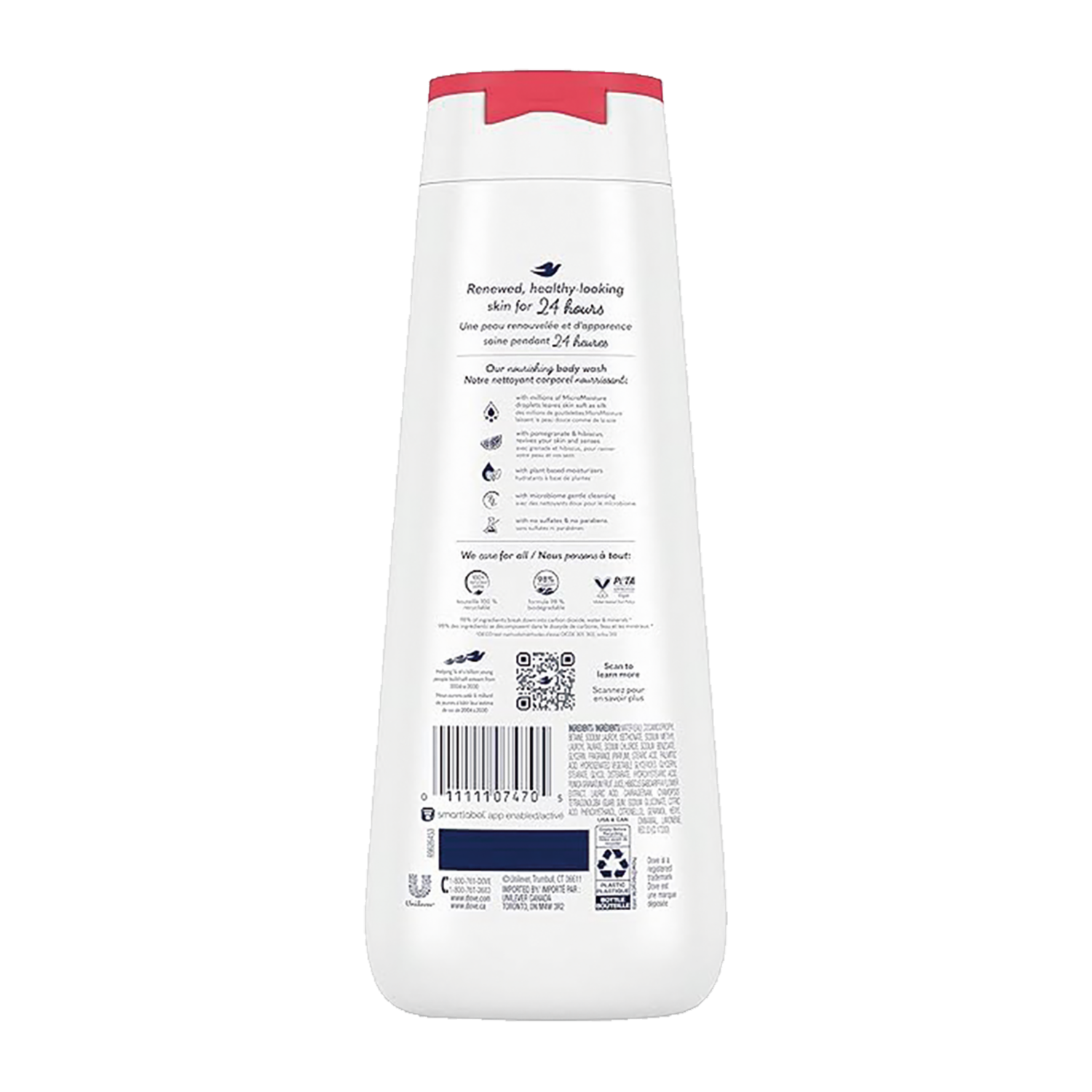 Body Wash Rejuvenate Soft Skin Pogmerate DOVE 20 G