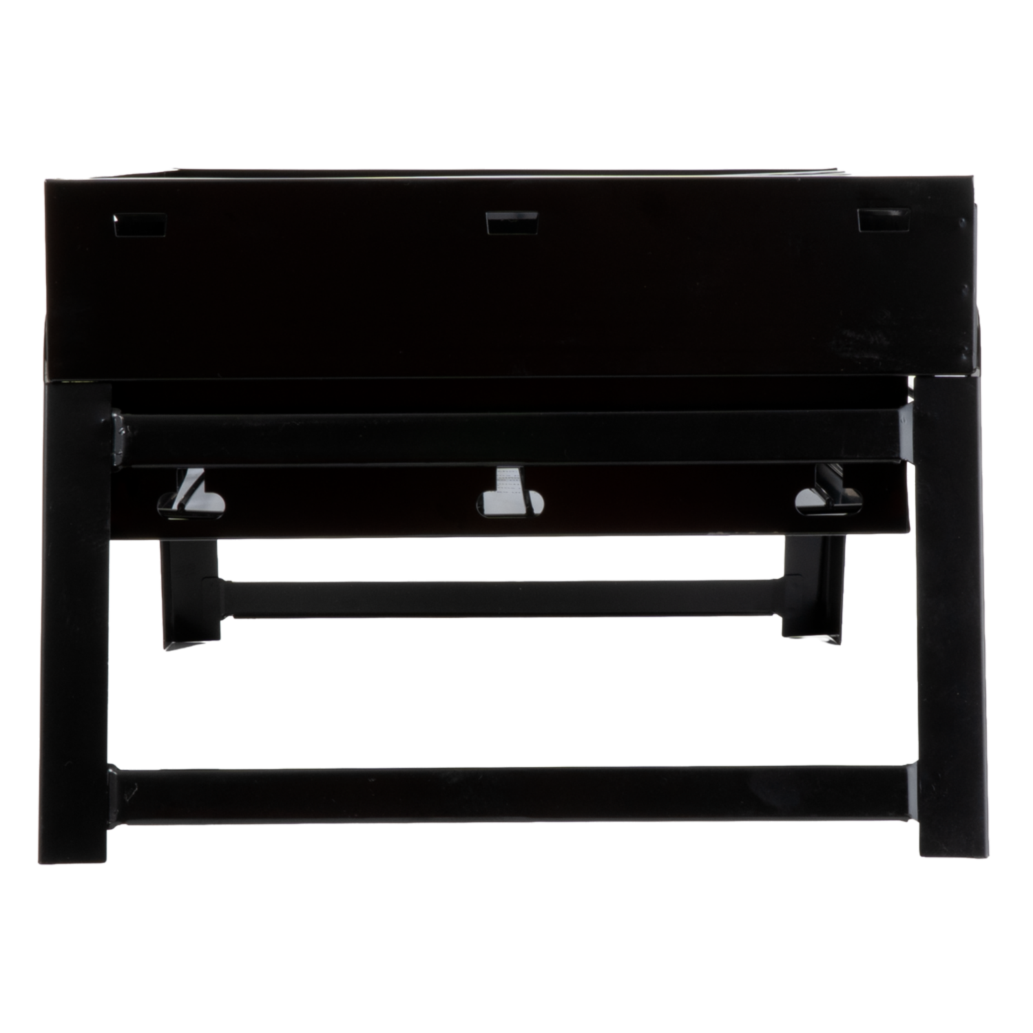 Parrilla BBQ Negra Rectangular De Mesa SMOCKER JOB 35X27 Cm