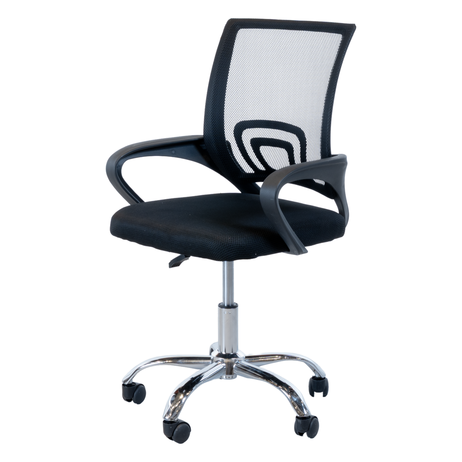 Silla De Oficina Pro 1 Negro SINOSTAR Metal Y Textil