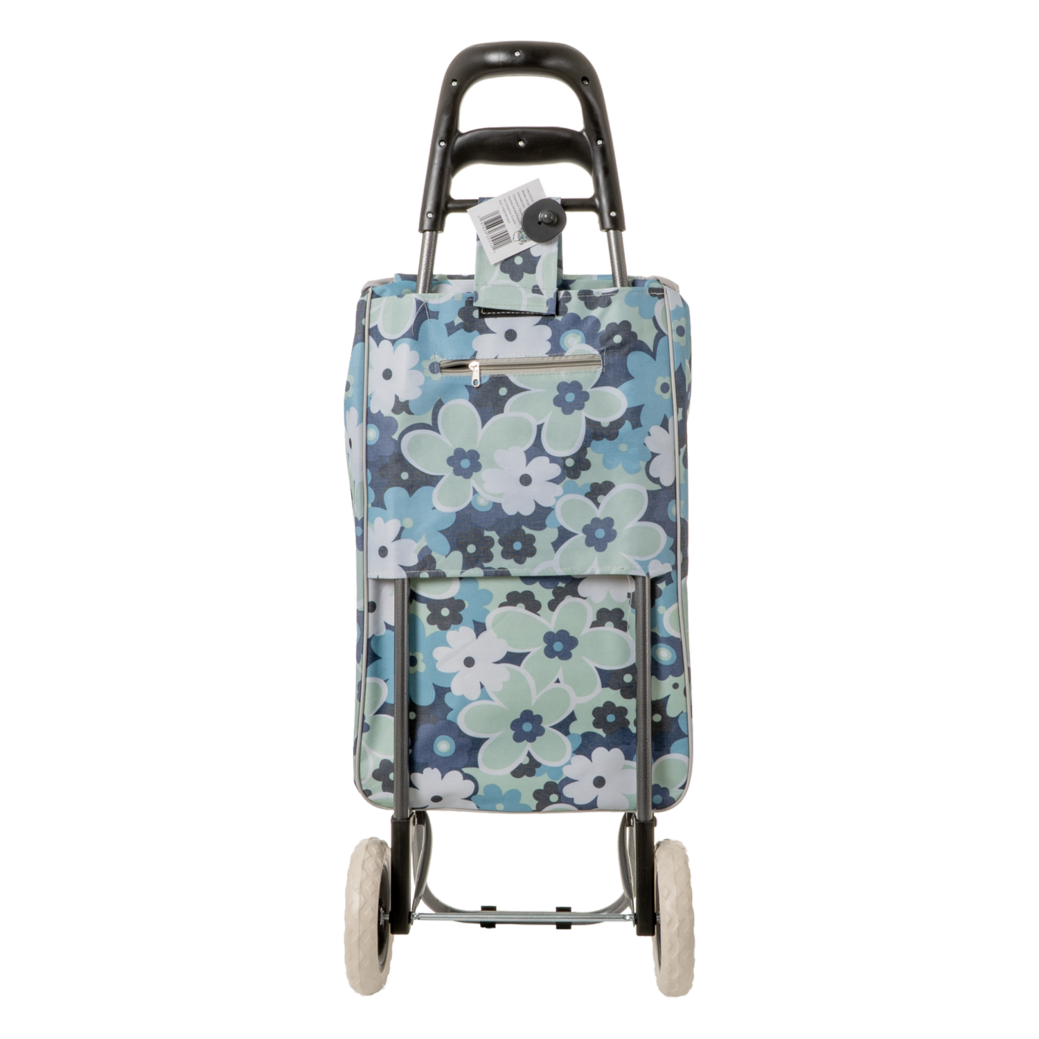 Carro De Compras Con Flores POOYO 28X37X96 Cm