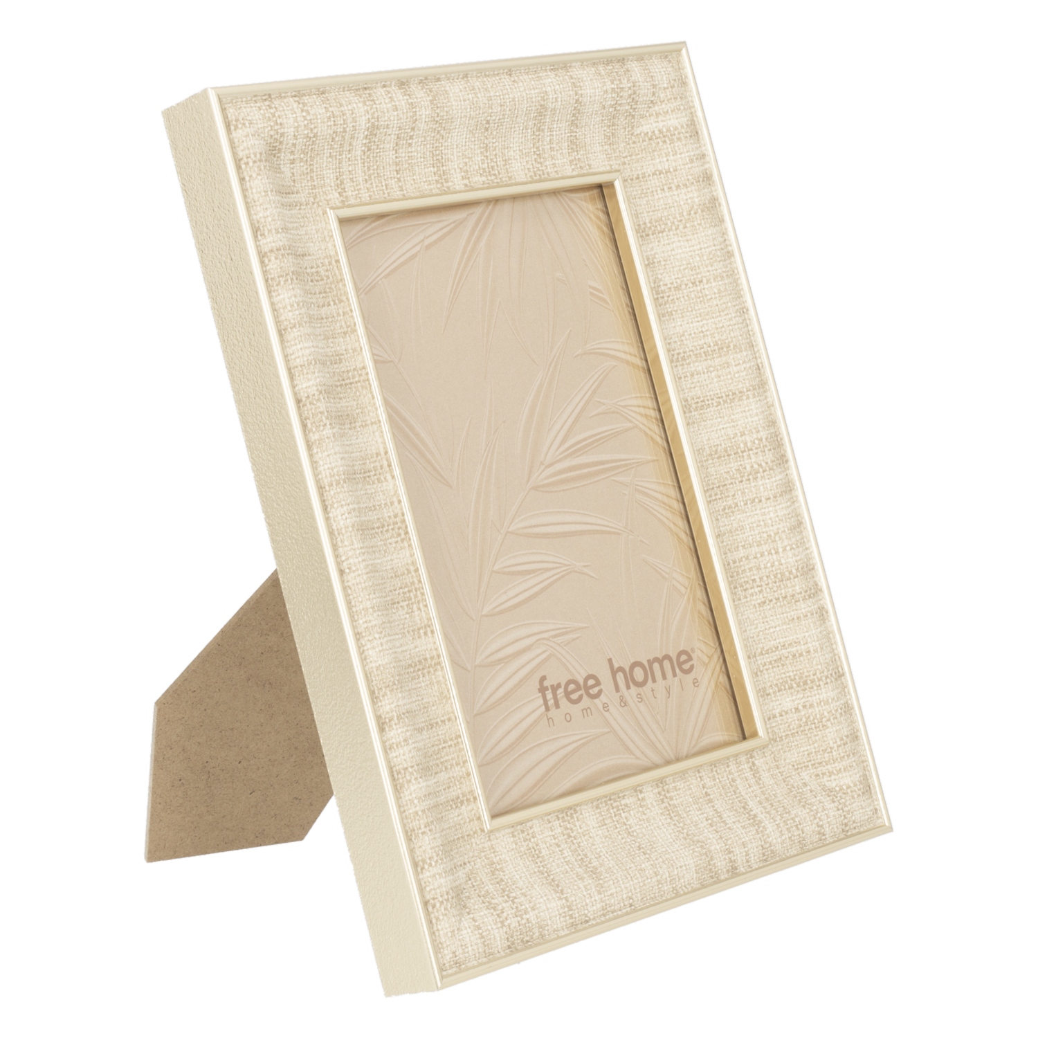 Porta Retrato Trenzado Beige FREE HOME 4X6″