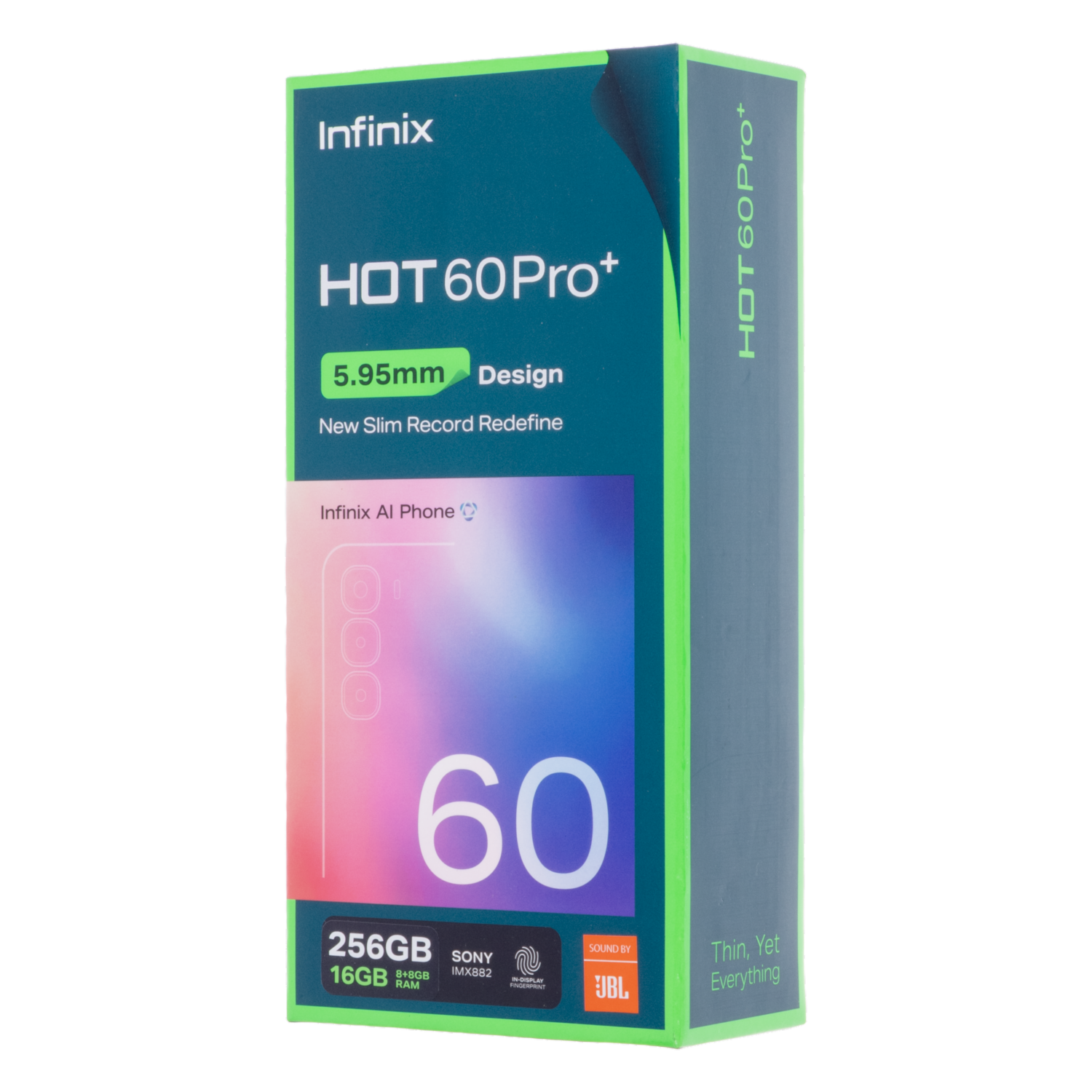 Teléfono Celular Hot 60 Pro Plus Titanium Silver INFINIX 8 +256 Gb