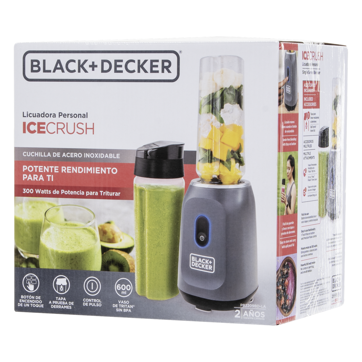 Licuadora Personal Performance 600 Ml BLACK & DECKER 300 Watts