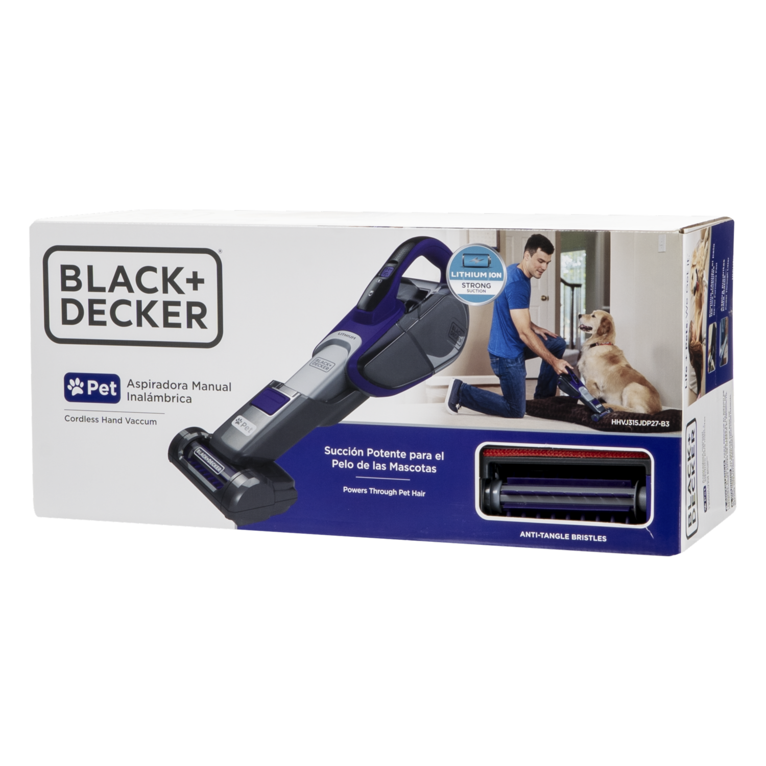Aspiradora De Mano Inalámbrica Para Mascotas Recargable BLACK & DECKER 2 Velocidades