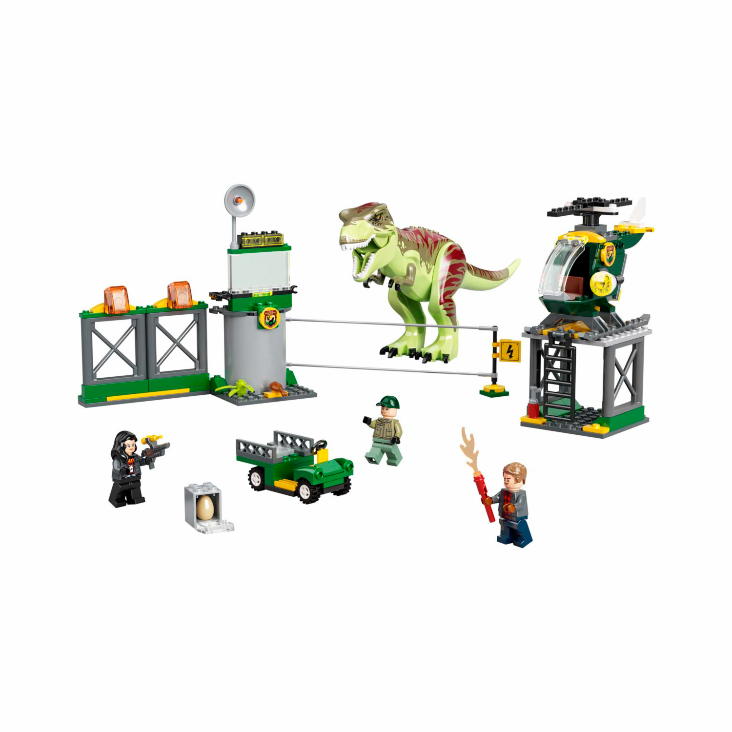 Bloques De Armar Escape Del Dinosaurio T Rex LEGO JURASSIC WORLD 140 Piezas