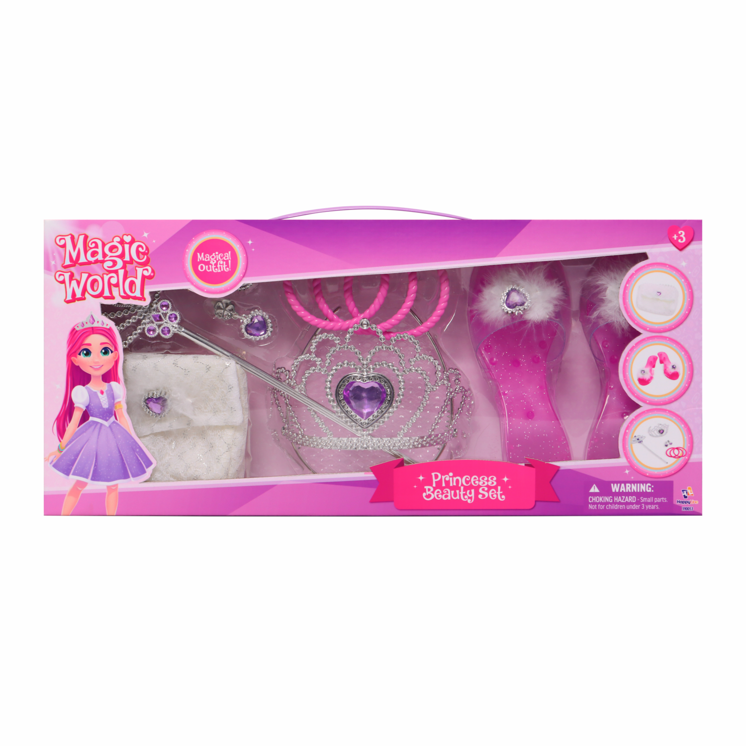 Set De Juego Princesa MAGIC WORLD 10 Piezas