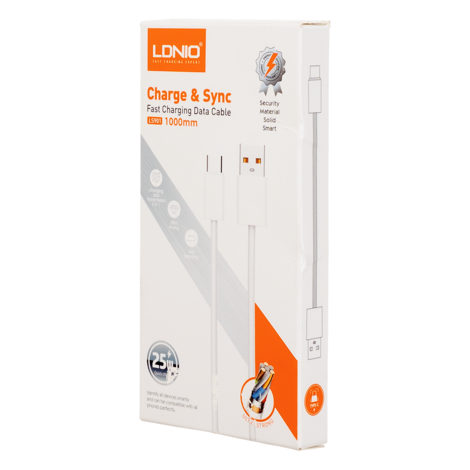 Cable Ls901 Tipo C 25W Tela LDNIO 1 M