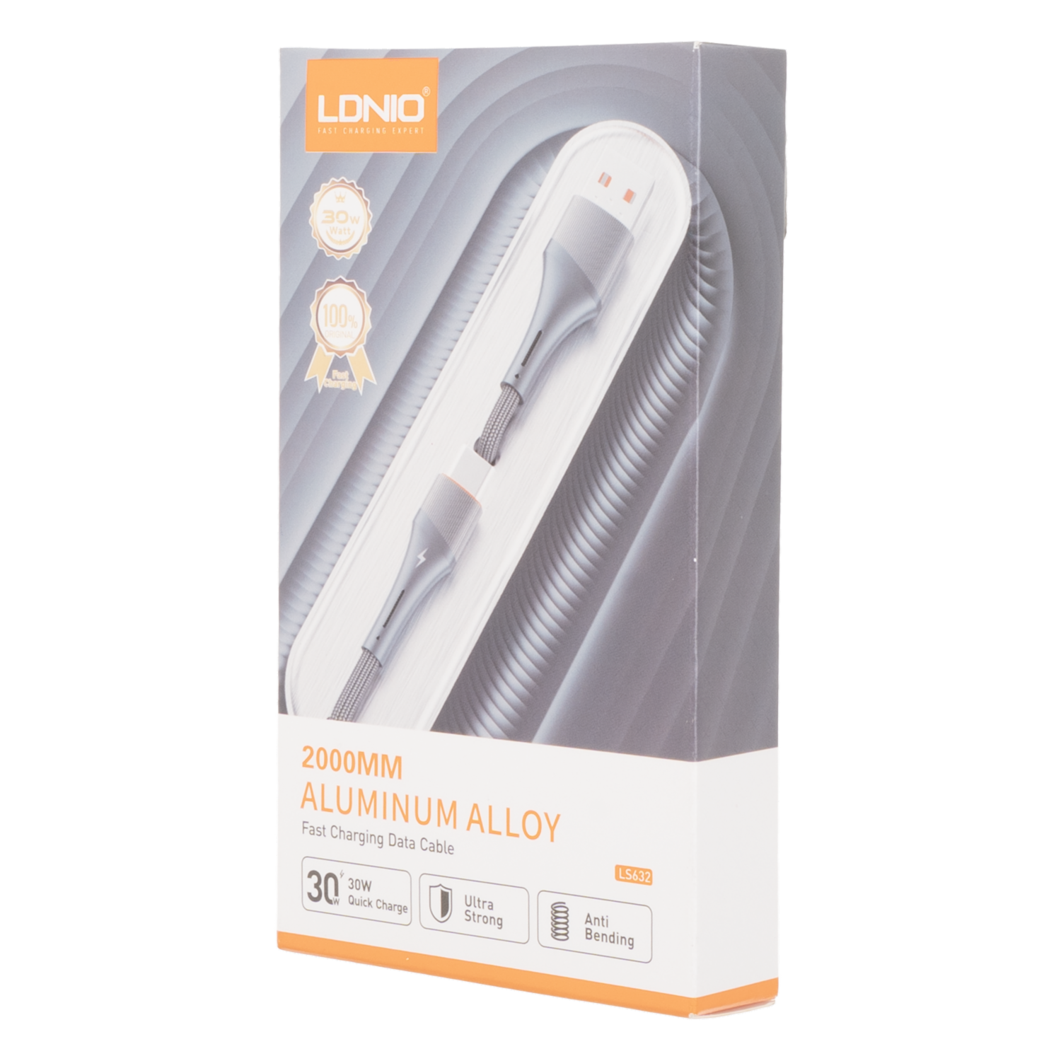 Cable De Carga Para Iphone 2M LS632 EARLDOM 30 W