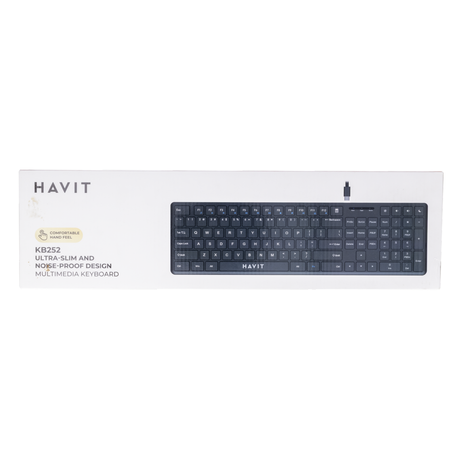 Teclado Conexión Usb-C KB252 HAVIT Alámbrico