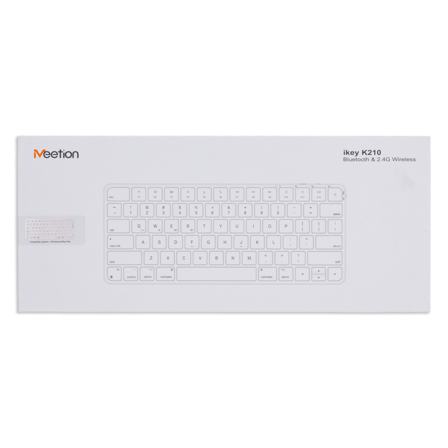 Teclado Battery Capacity 300Mah Ikey K210 MEETION Bluetooth