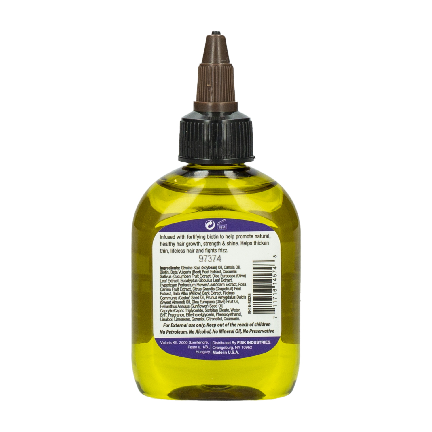 Aceite Capilar Premium Con Biotina DIFEEL 75 Ml