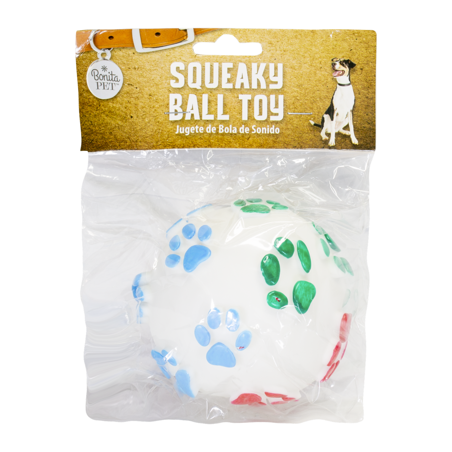 Juguete Para Mascota Pelota Con Silbato BONITA PET Unidad