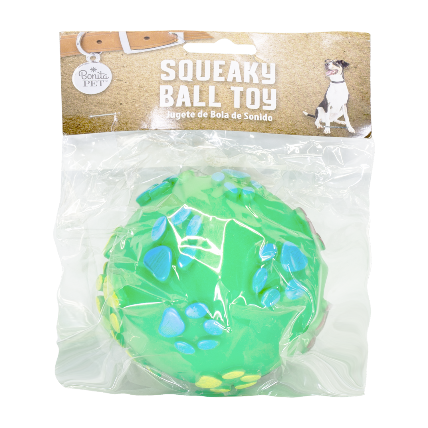 Juguete Para Mascota Pelota Con Silbato BONITA PET Unidad