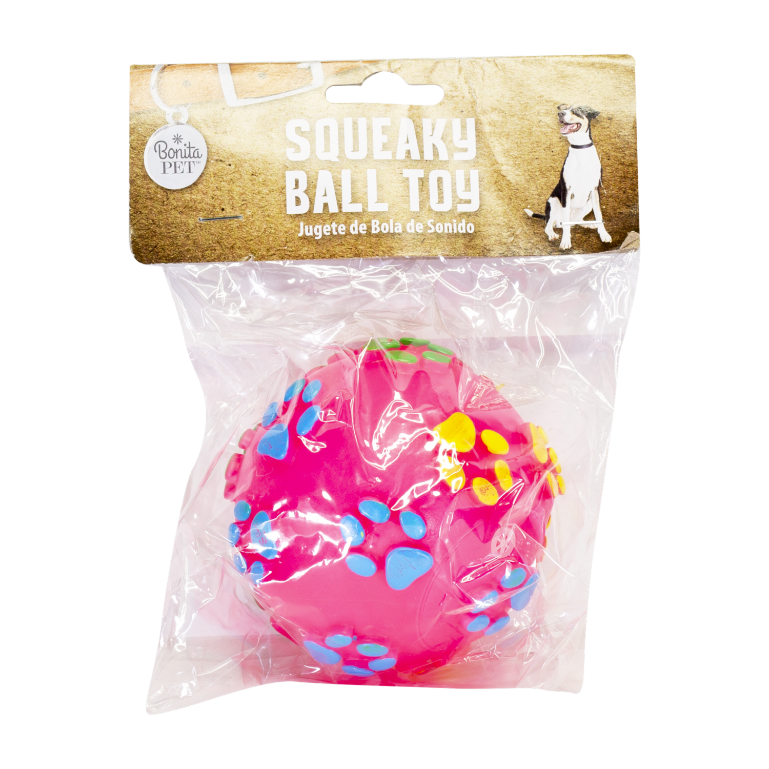 Juguete Para Mascota Pelota Con Silbato BONITA PET Unidad