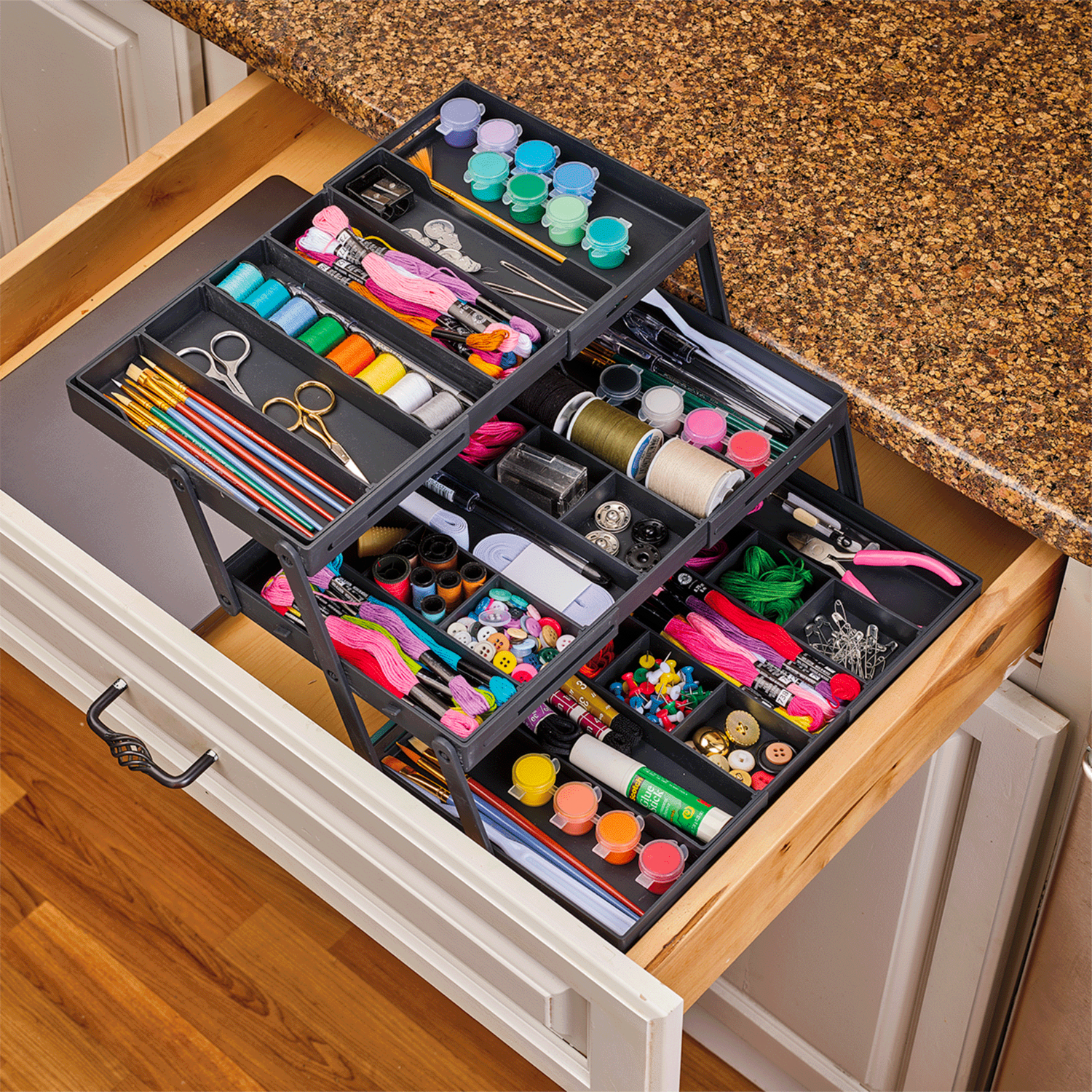 Organizador 3 Pisos SMART DRAWER 26X21.5X7.5 Cm