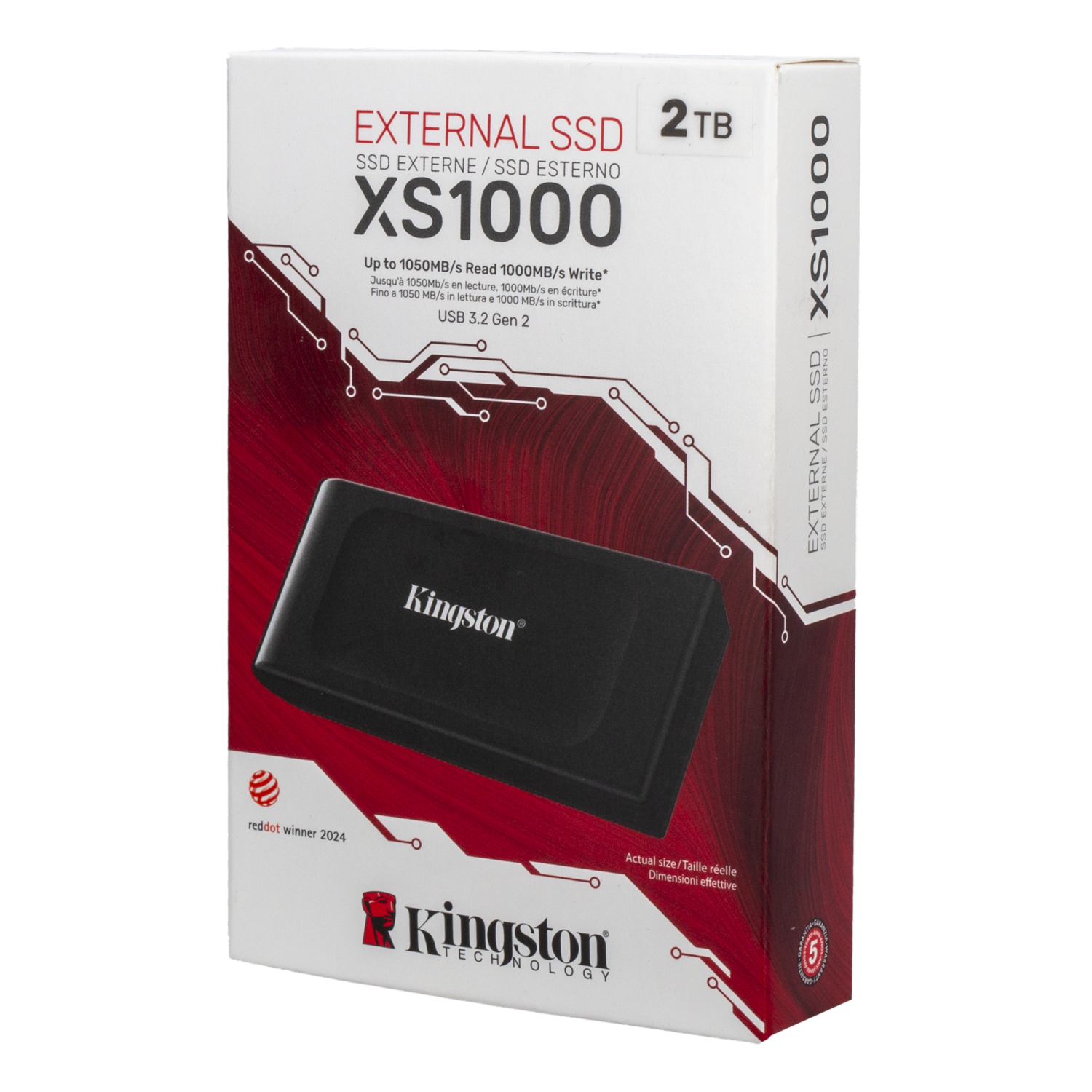 Unidad SSD Externa XS1000 KINGSTON 2T