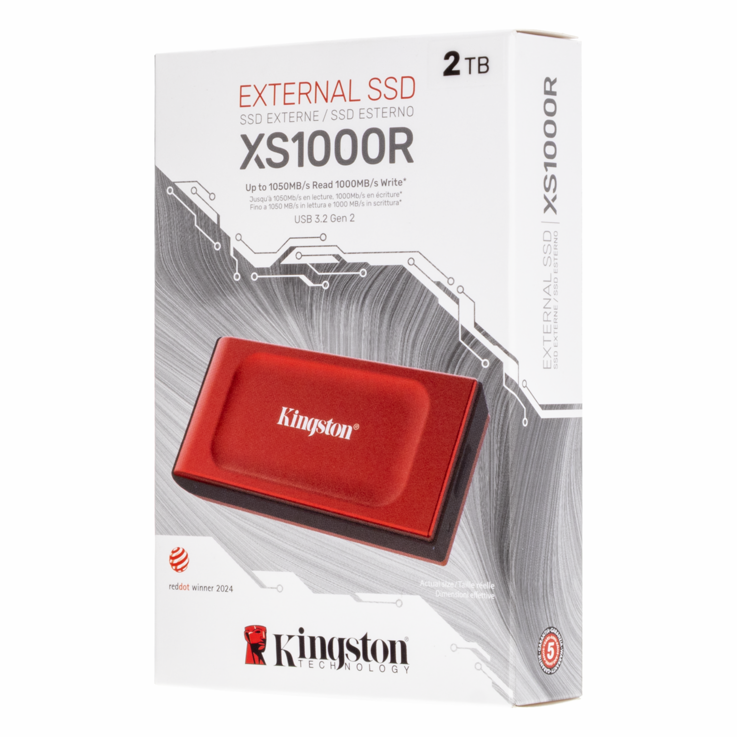 Ssd Portable XS1000R Segunda Generación KINGSTON 2 Tb