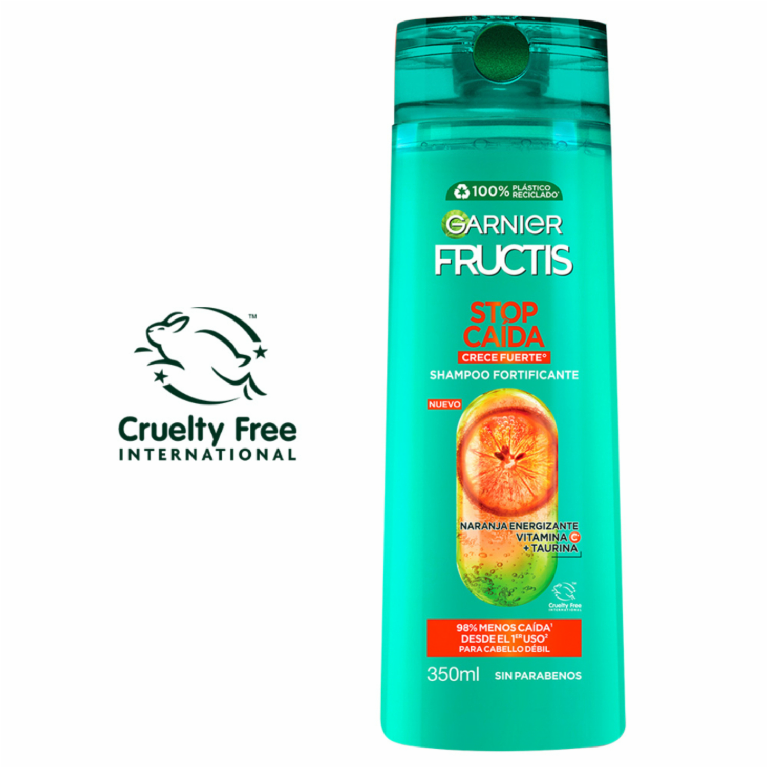 Shampoo Para Cabello Stop Caída GARNIER FRUCTIS 350 Ml