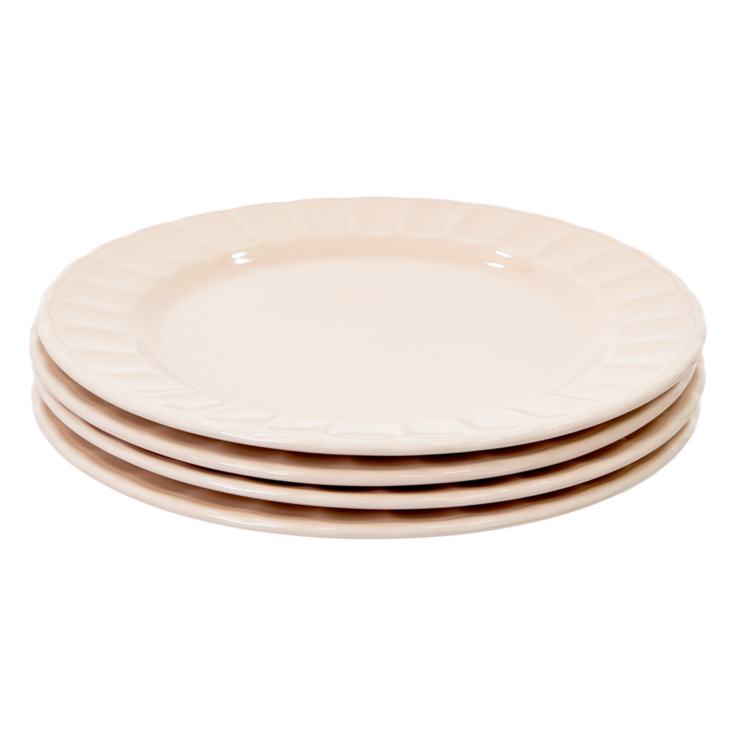Set Platos Postre Arena Caribe 20 Cm CORONA 4 Piezas