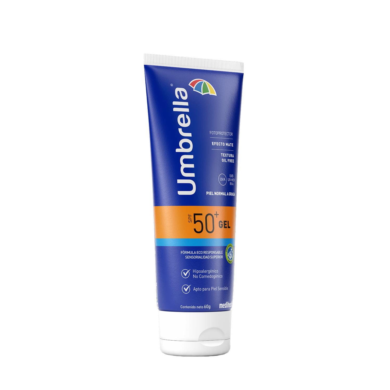 Protector Solar En Gel Spf 50+ UMBRELLA 60 G