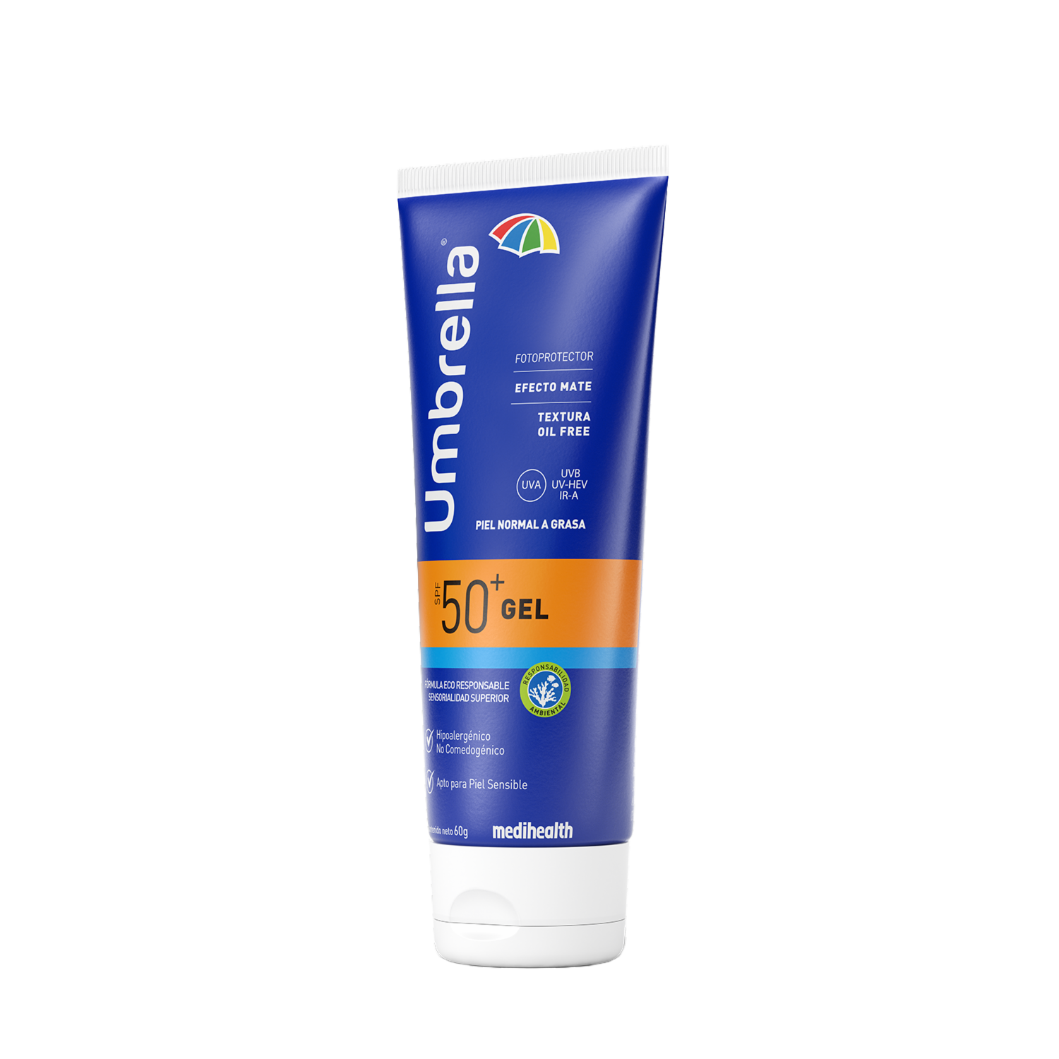 Protector Solar En Gel Spf 50+ UMBRELLA 60 G
