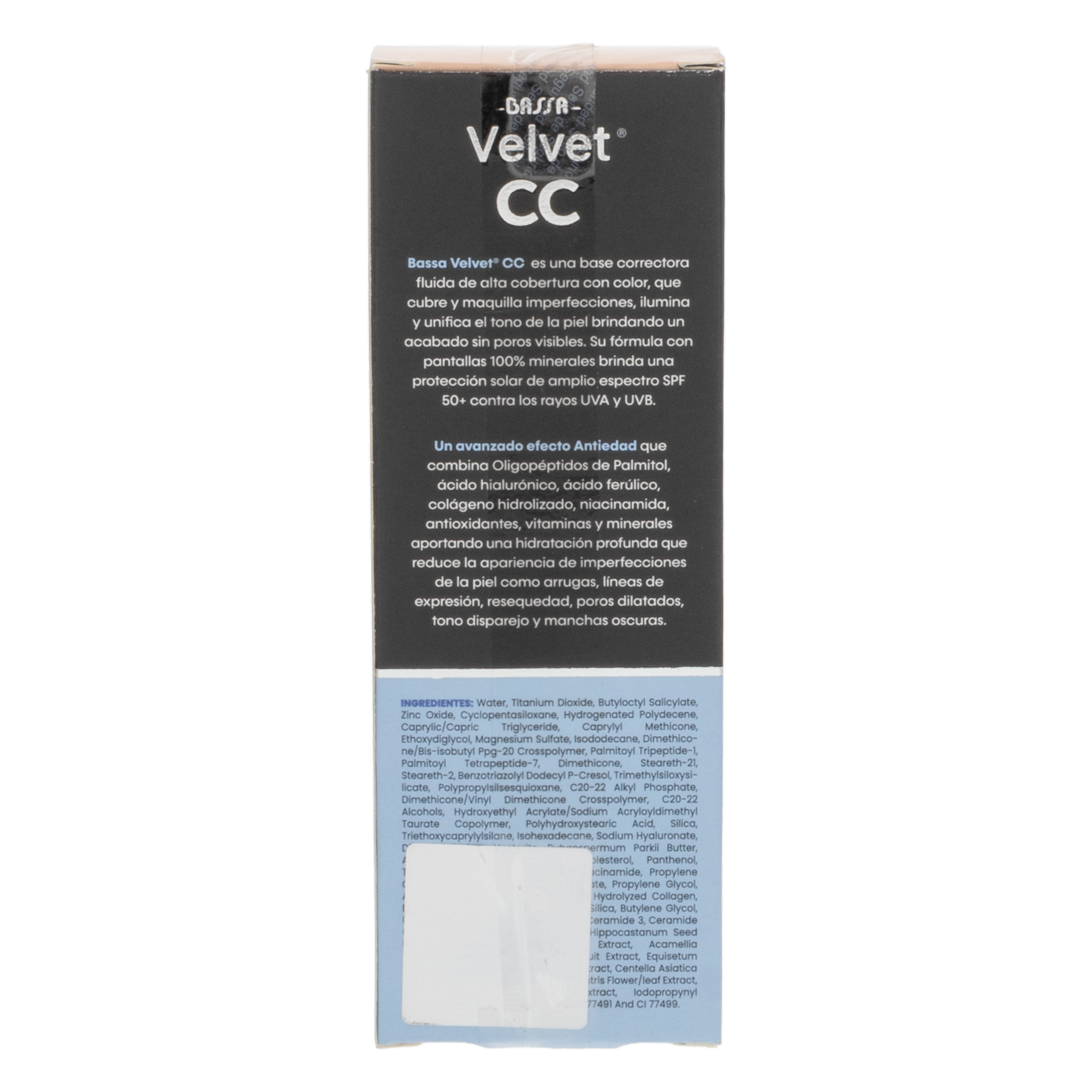 Protector Solar Facial Con Tono Medium Tan BASSA & BATH 30 Ml