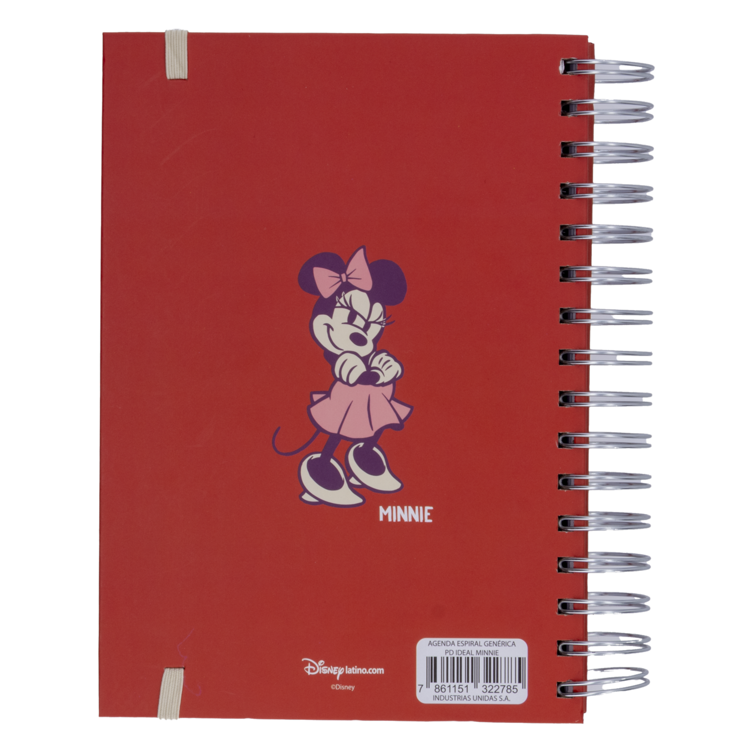 Agenda Espiral Diseño Minnie DISNEY 180 Hojas