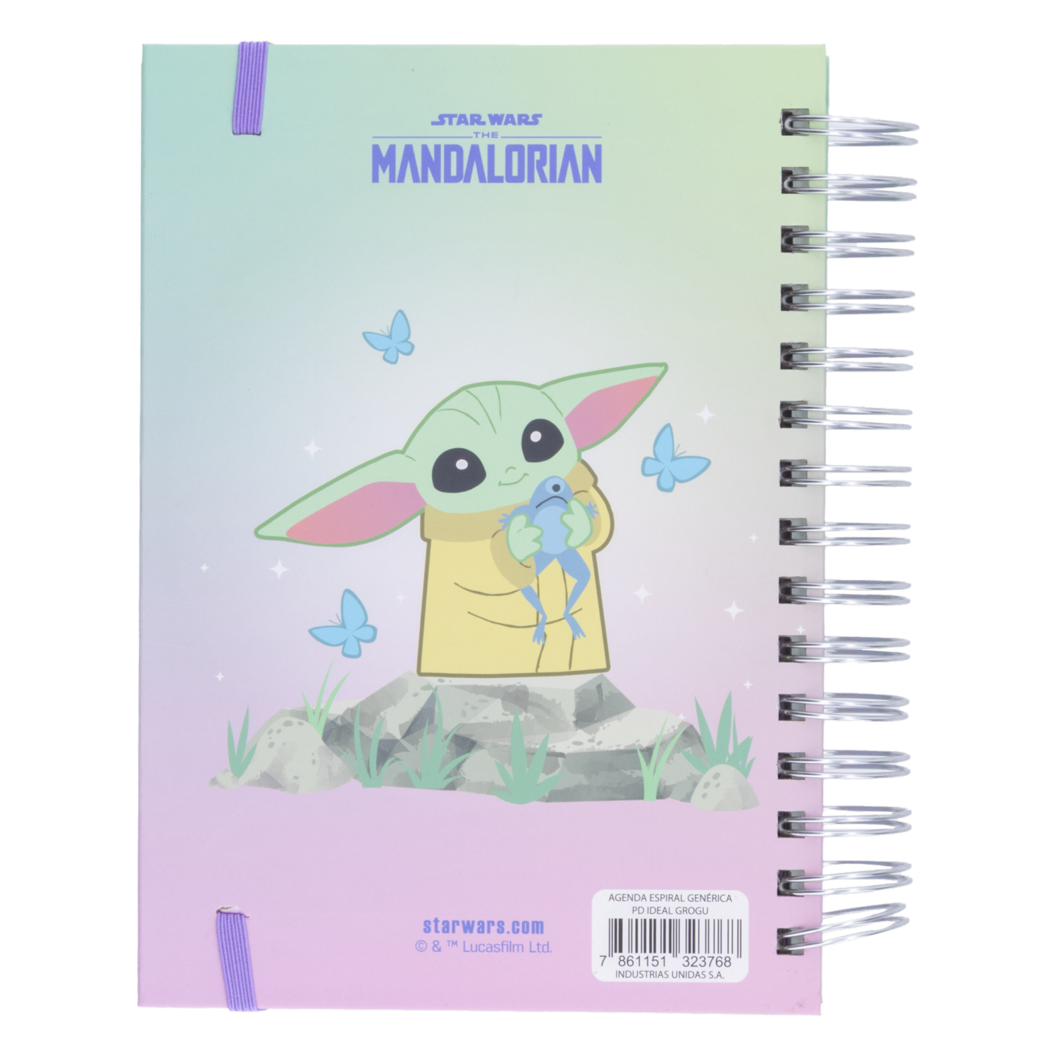 Agenda Espiral Grogu DISNEY 180 Hojas