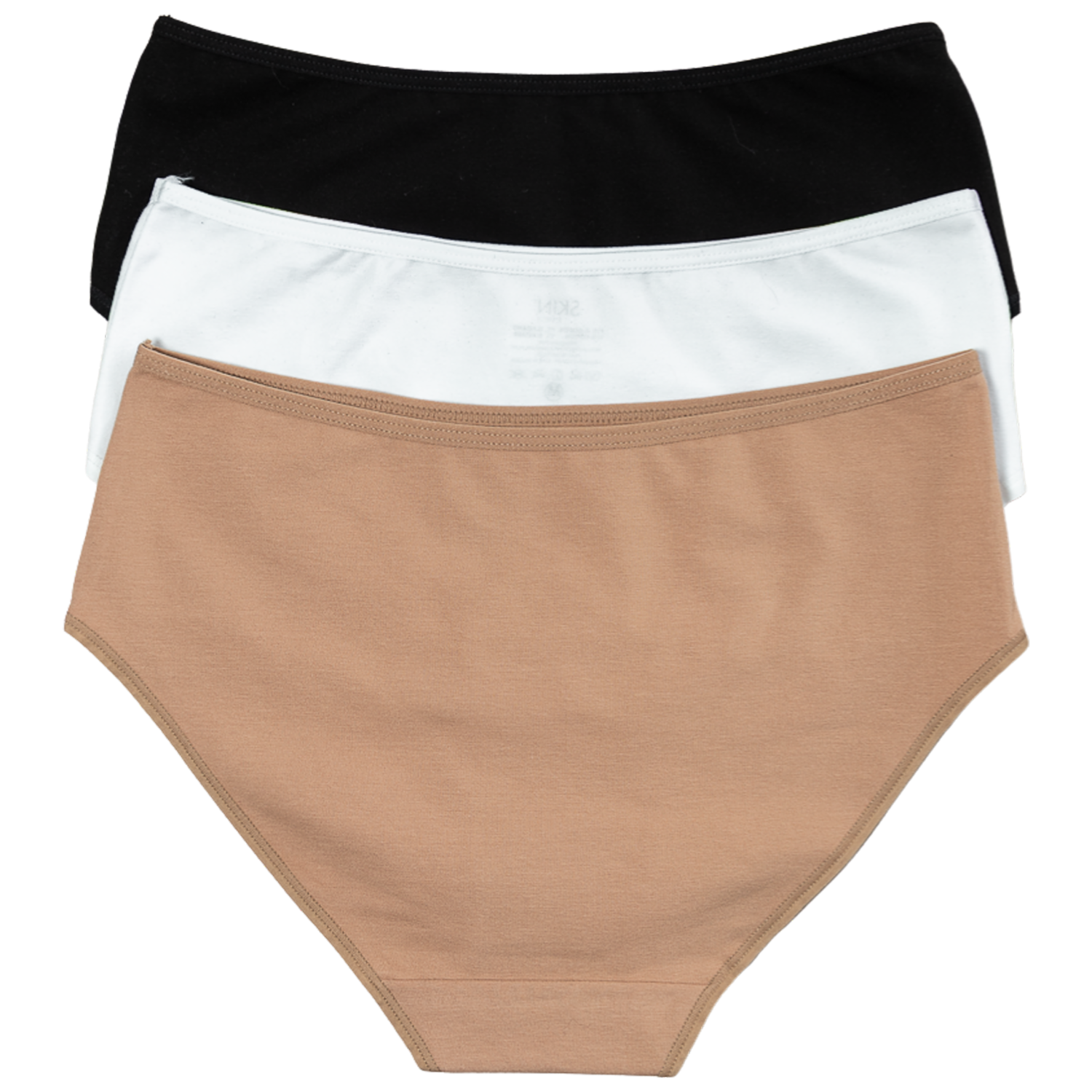 Panty Pack X3  Semicintura SKIN